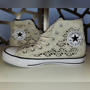 Unique Crocheted Converse HiTop